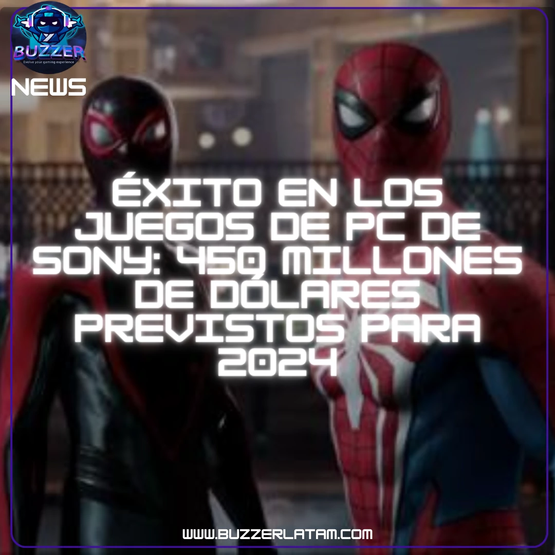 Éxito en los juegos de PC de Sony: 450 millones de dólares previstos para 2024 2 Éxito en los juegos de PC de Sony: 450 millones de dólares previstos para 2024