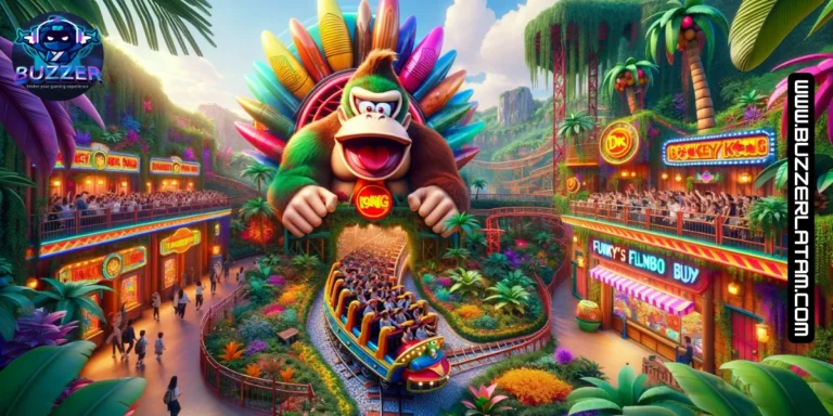 Explorando la Fascinante Atracción de Donkey Kong en Super Nintendo World