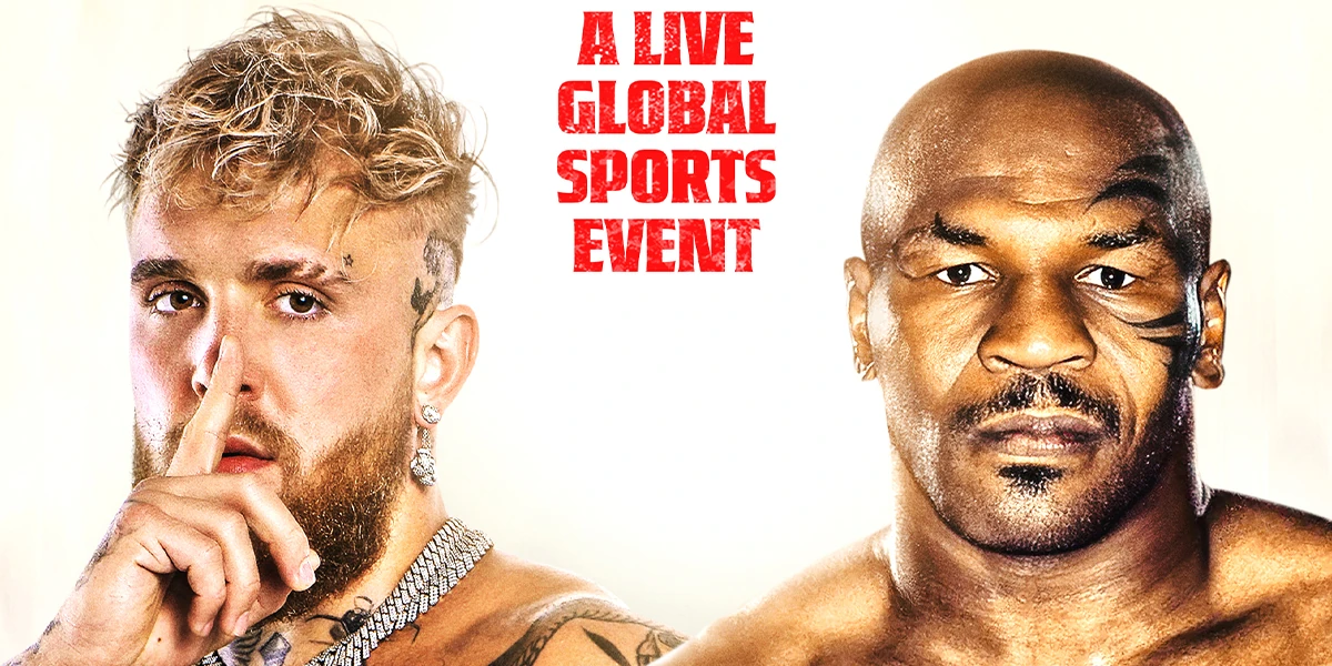 Jake Paul y Mike Tyson